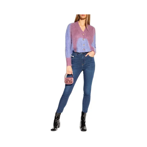 Logo Patch Straight Cut Jeans
