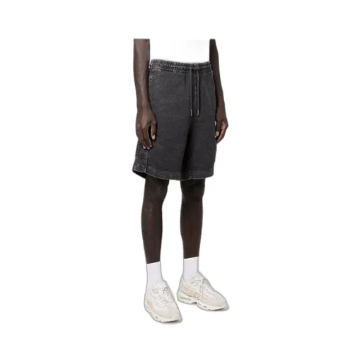 Logo Patch Drawstring Shorts