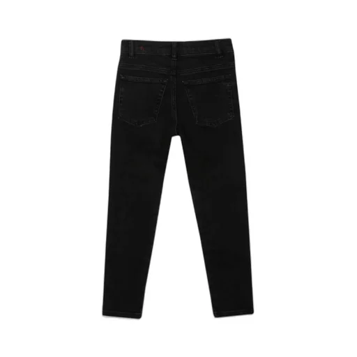 Logo Detailed Mid-Rise Jeans