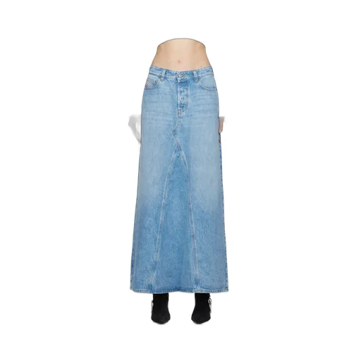 De-Pago Denim Maxi Skirt