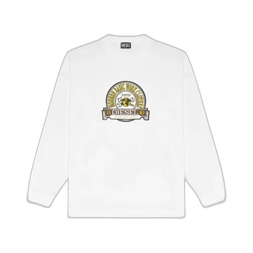 Logo Patch Crewneck Sweatshirt