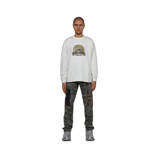 Logo Patch Crewneck Sweatshirt
