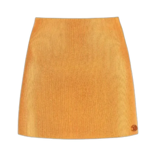 Metallic Mini Skirt