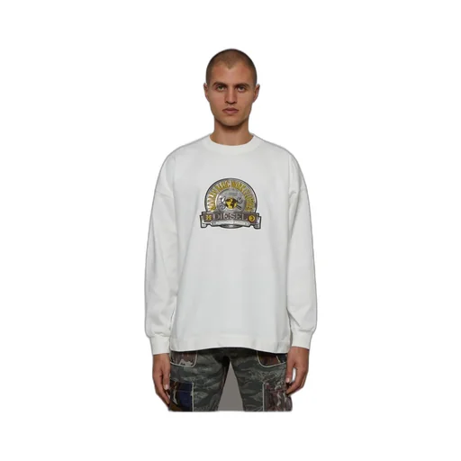 Logo Patch Crewneck Sweatshirt