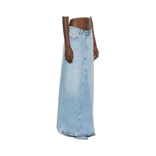 De-Pago Denim Maxi Skirt