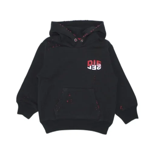 Logo Printed Hooded Sweater