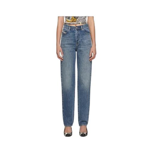 Logo Denim Trousers