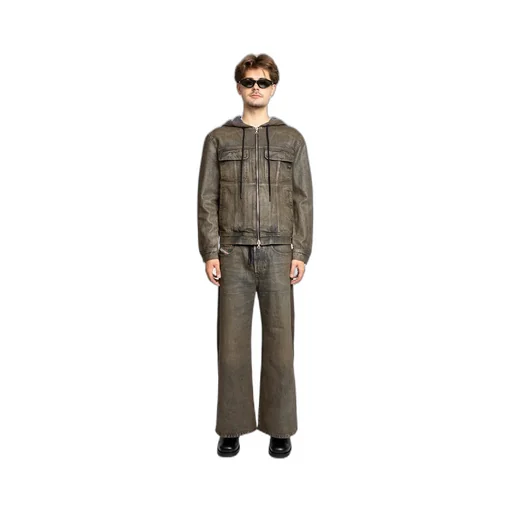 D-Cali-S Coated Denim Drawstring Jeans