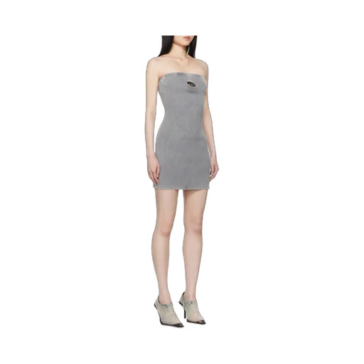 M-Scolor Oval D Detailed Dress