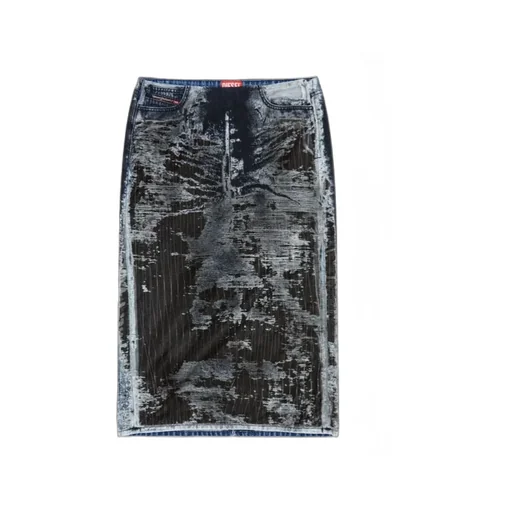 De-Pra-Fse1 Denim Midi Skirt