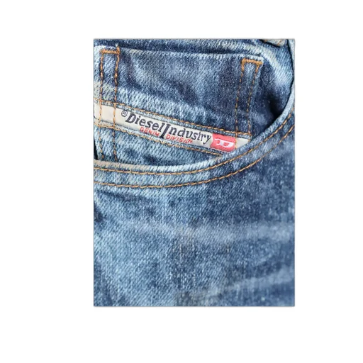 Logo Patch Embellished Flared Jeans