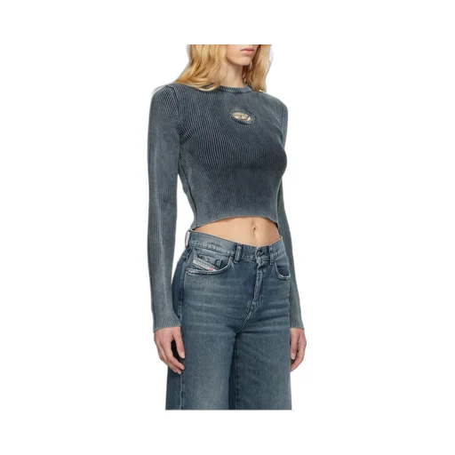 M-Anchor-A Cut-Out Ribbed Top