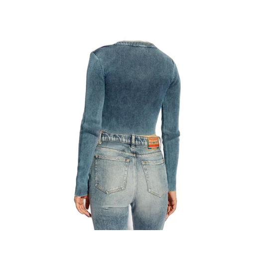 M-Anchor-A Cut-Out Ribbed Top
