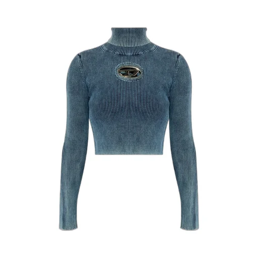 M-Anchor-A Cut-Out Knitted Cropped Top