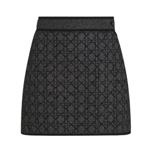 Macrocannage Miniskirt