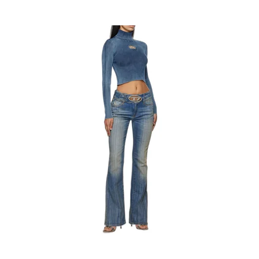 M-Anchor-A Cut-Out Knitted Cropped Top