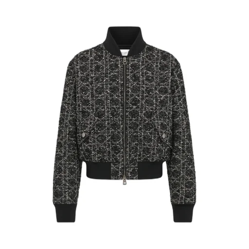 Macrocannage Bomber Jacket