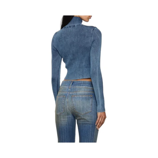M-Anchor-A Cut-Out Knitted Cropped Top