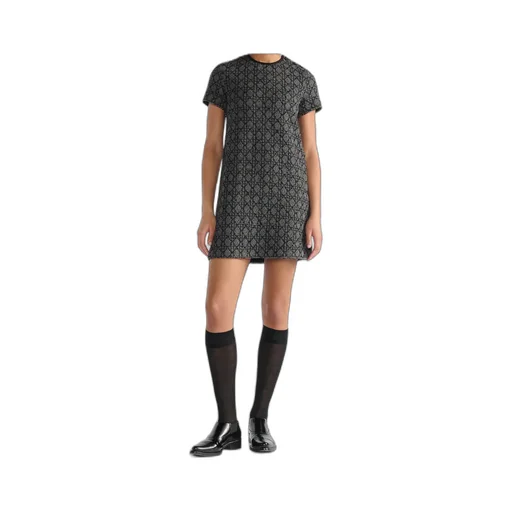 Short Macrocannage Dress