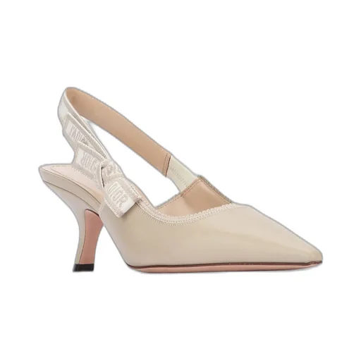 Pointed Open-Heeled Pumps
