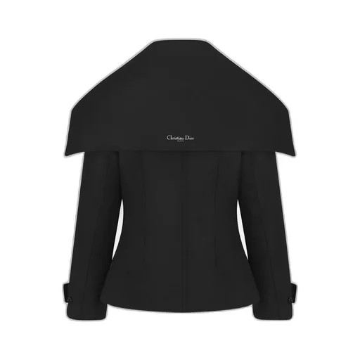 Fitted Jacket With Sailor Collar