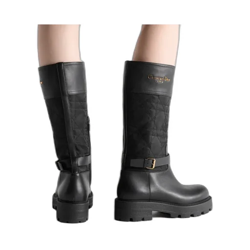 D-Town Buckle Detailed Boots