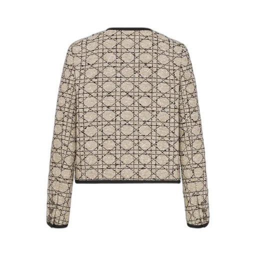 Macrocannage Cropped Jacket
