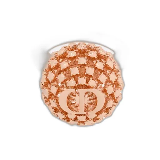 Logo Engraved Embellished Ring