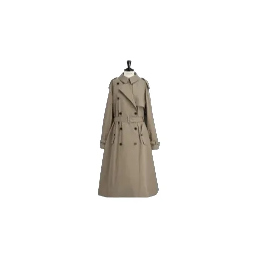 Double-Breasted Trench Coat