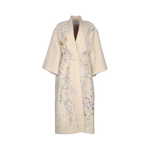 V-Neck Long-Sleeved Coat