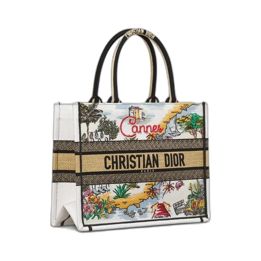 Cannes Dior Souvenir Medium Dior Book Tote