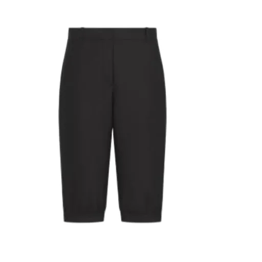Fitted Cropped Trousers