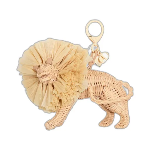 Toile De Jouy Sauvage Lion Bag Charm