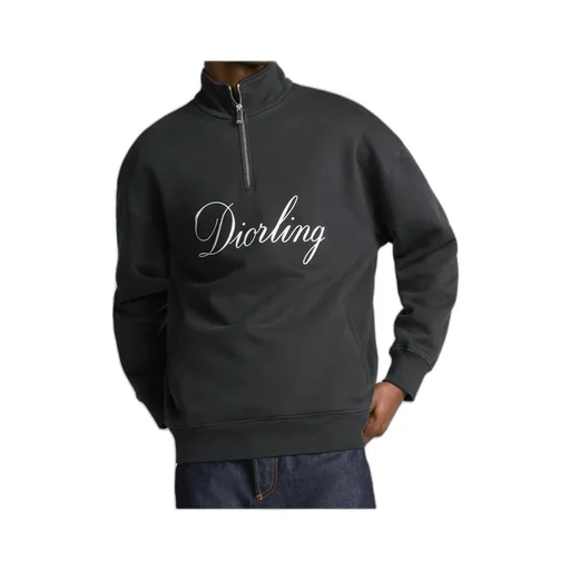 Diorling Sweatshirt With Zipped Collar