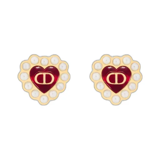 Petit Cd Baroque Stud Earrings