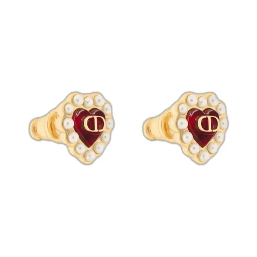 Petit Cd Baroque Stud Earrings