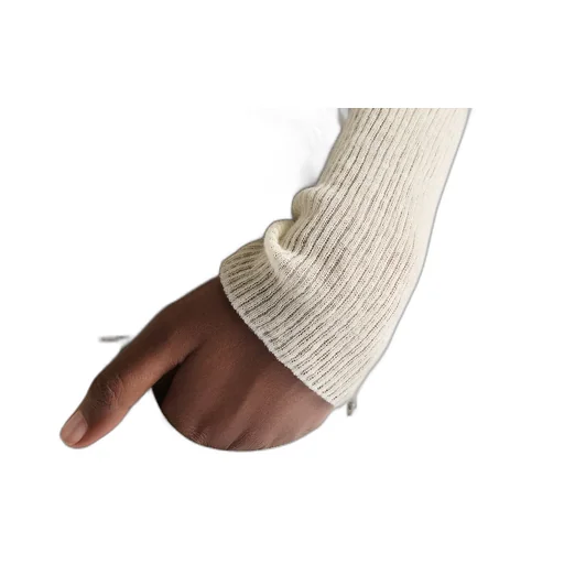 Cardigan With Removable Ruched Collar