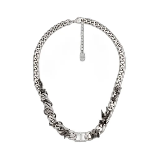 Black Star Chain Link Necklace