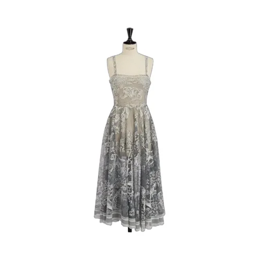 Mid-Length Flared Dress