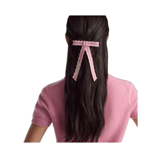 Christian Dior Embroidered Dior Twist Bow