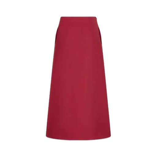 Mid-Length Straight Skirt