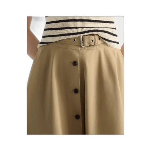 Dioriviera Mid-Length Belted Skirt