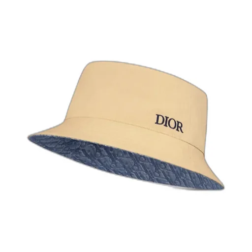 Logo Embroidered Reversible Bucket Hat