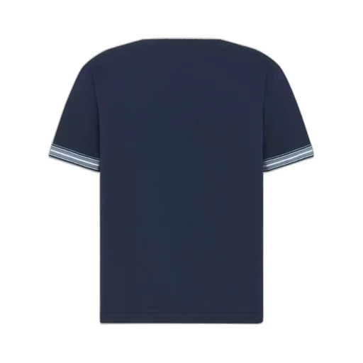 Logo Embroidered Short-Sleeved Polo Shirt