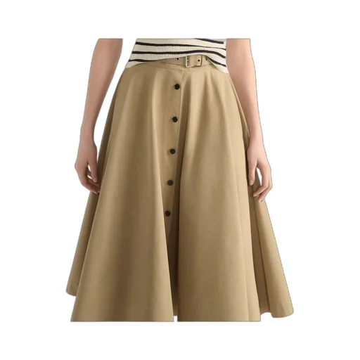 Dioriviera Mid-Length Belted Skirt