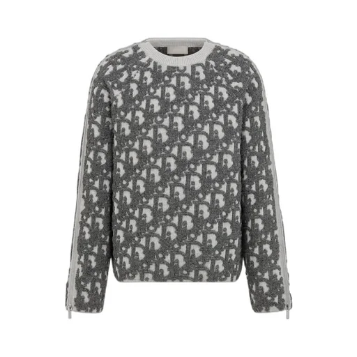Oblique Crewneck Jumper