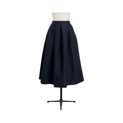 Mid-Length Flared Skirt