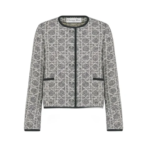 Button-Up Crewneck Jacket