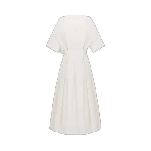 Mid-Length Belted Dress