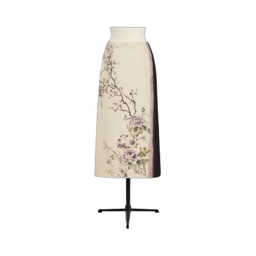 Mid-Length Straight Skirt
